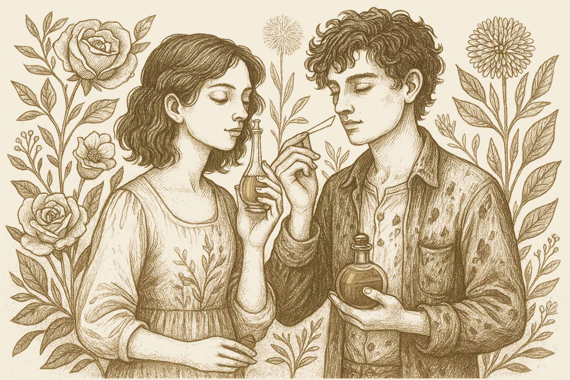 Two characters – perfumers